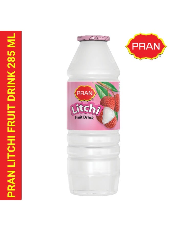 PRAN Litchi Drink 285ml (Pack of 36) – Refreshing Fruit Beverage - Image 4
